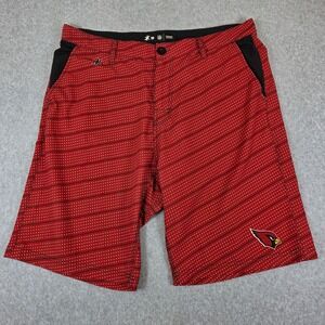 NFL Team Apparel Arizona Cardinals Shorts Polka Dot‎ Swim Trunks Size 36